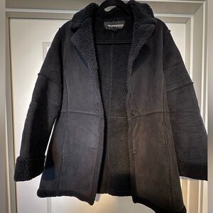 Weatherproof Black Teddy Jacket for Women